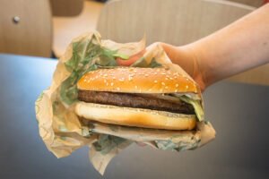 Plant-based Whopper vegan burger king