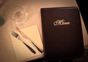 calories on menus