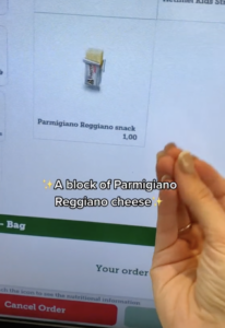 mcdonalds italy parmesan cheese