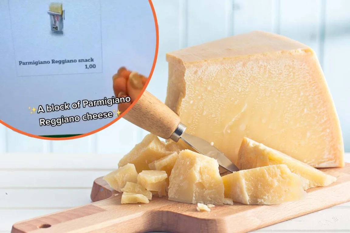 You can buy a literal slab of parmesan in McDonald’s Italy