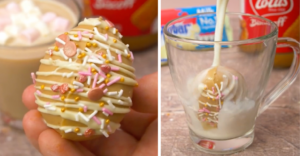 biscoff easter egg bomb