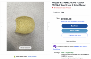 rare pringle ebay 