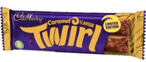 twirl caramel chocolate bar