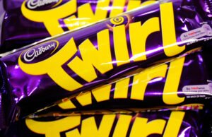cadbury twirl caramel