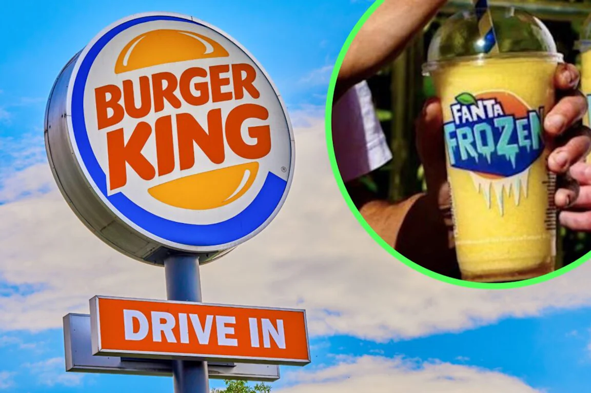 Burger King is selling frozen Fanta Lemon and it’s a summer miracle