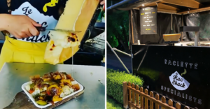 glastonbury festival food le rac shack