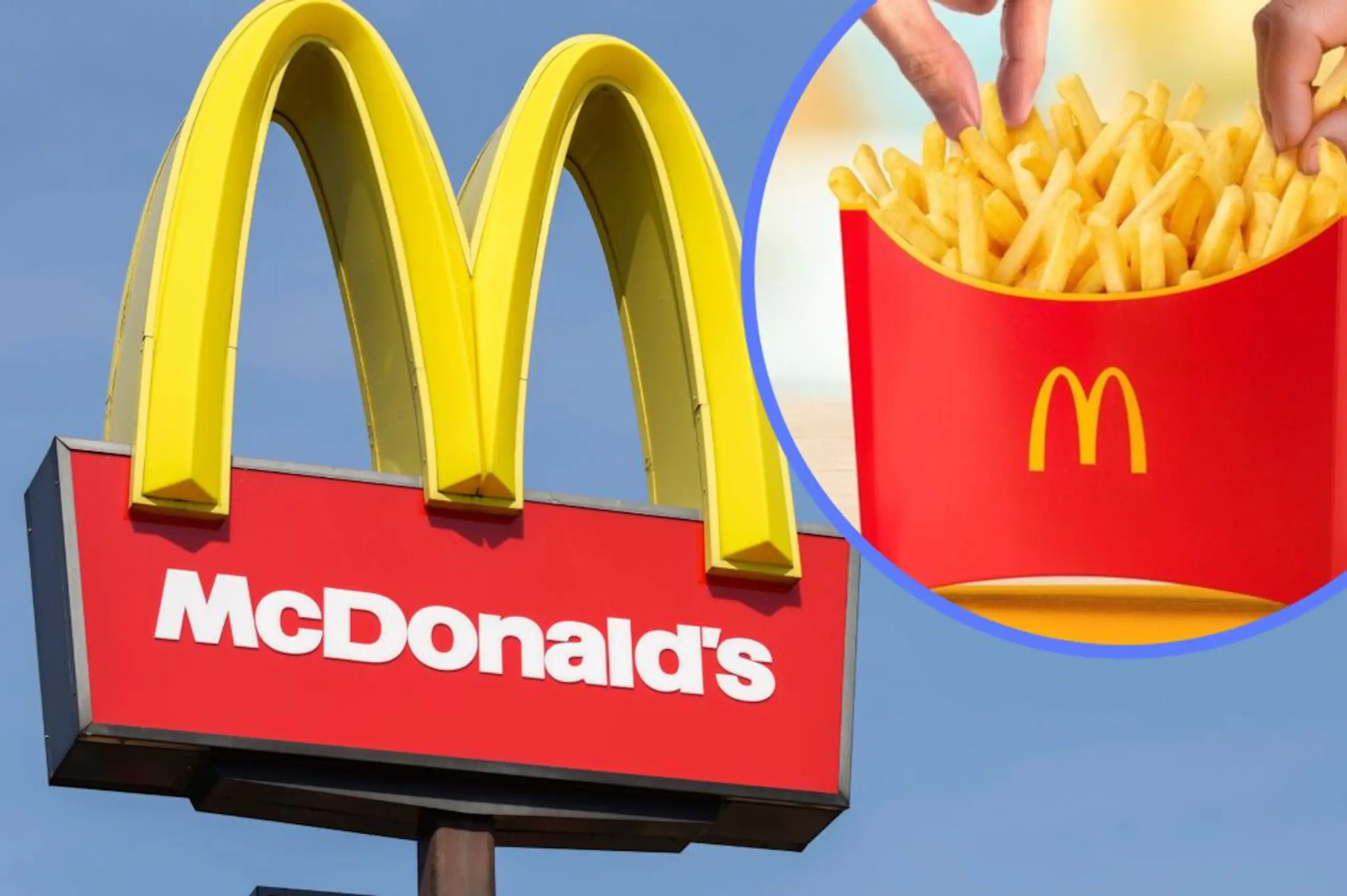People are losing their minds at the size of McDonald’s sharing fries in Poland