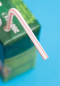 juice carton straw