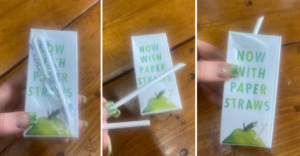 straw cartons hack