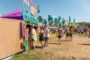 glastonbury festival food