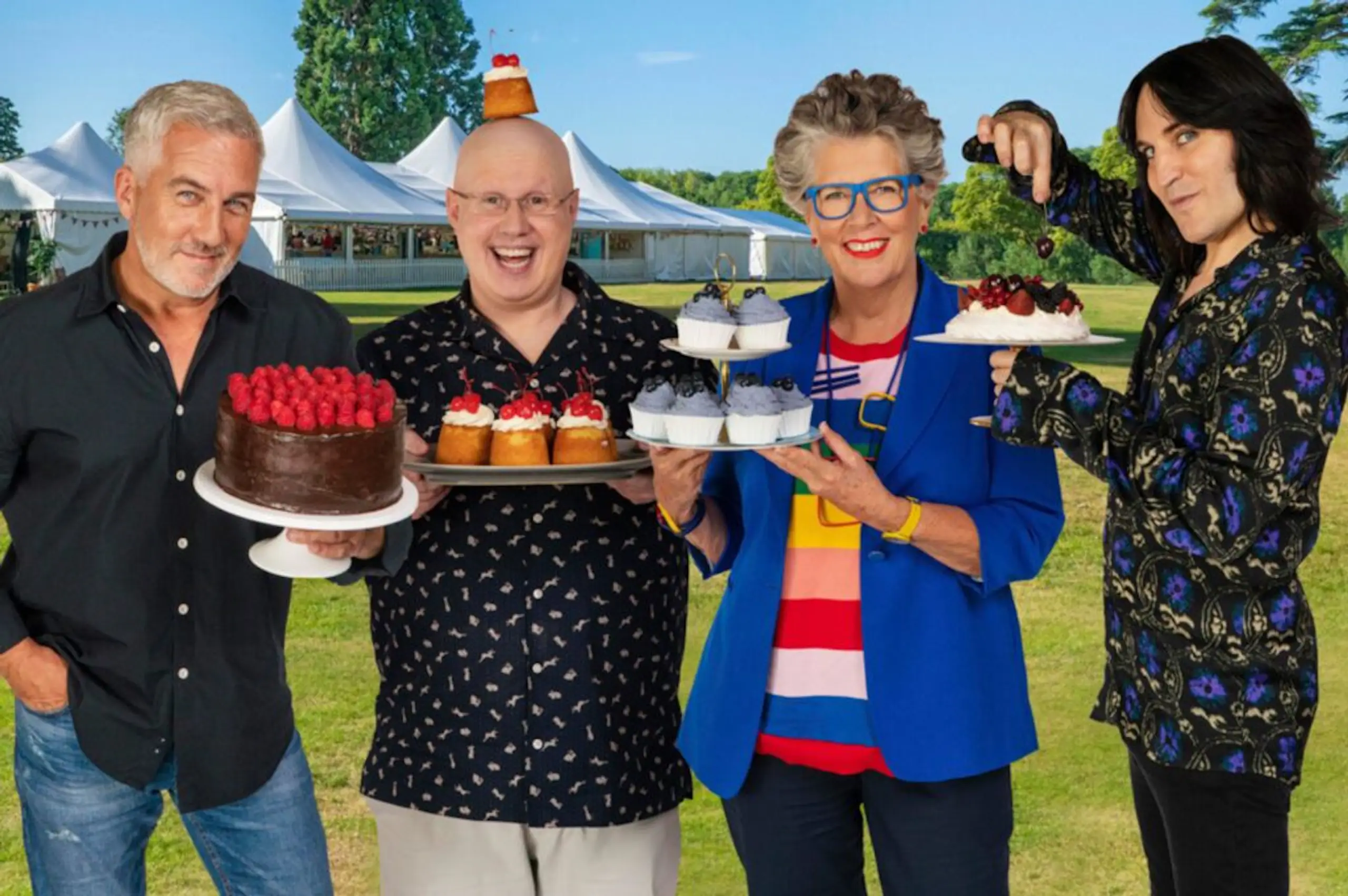 The Great British Bake Off is getting new hosts for its American spin-off