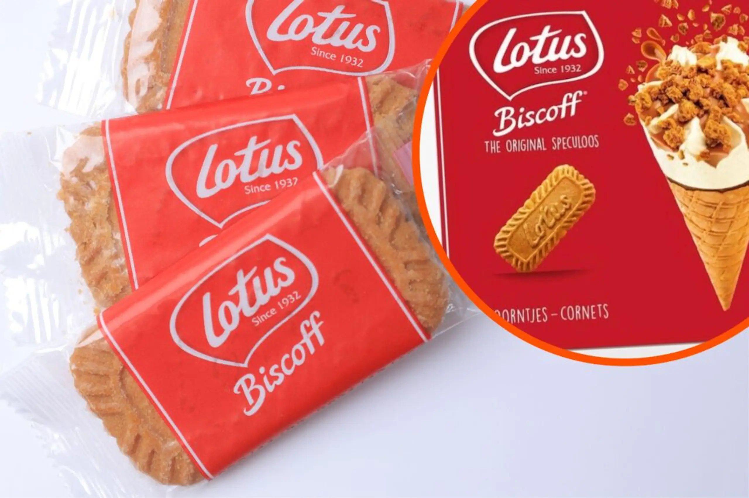 New Lotus Biscoff ice cream cones are dropping soon in Iceland