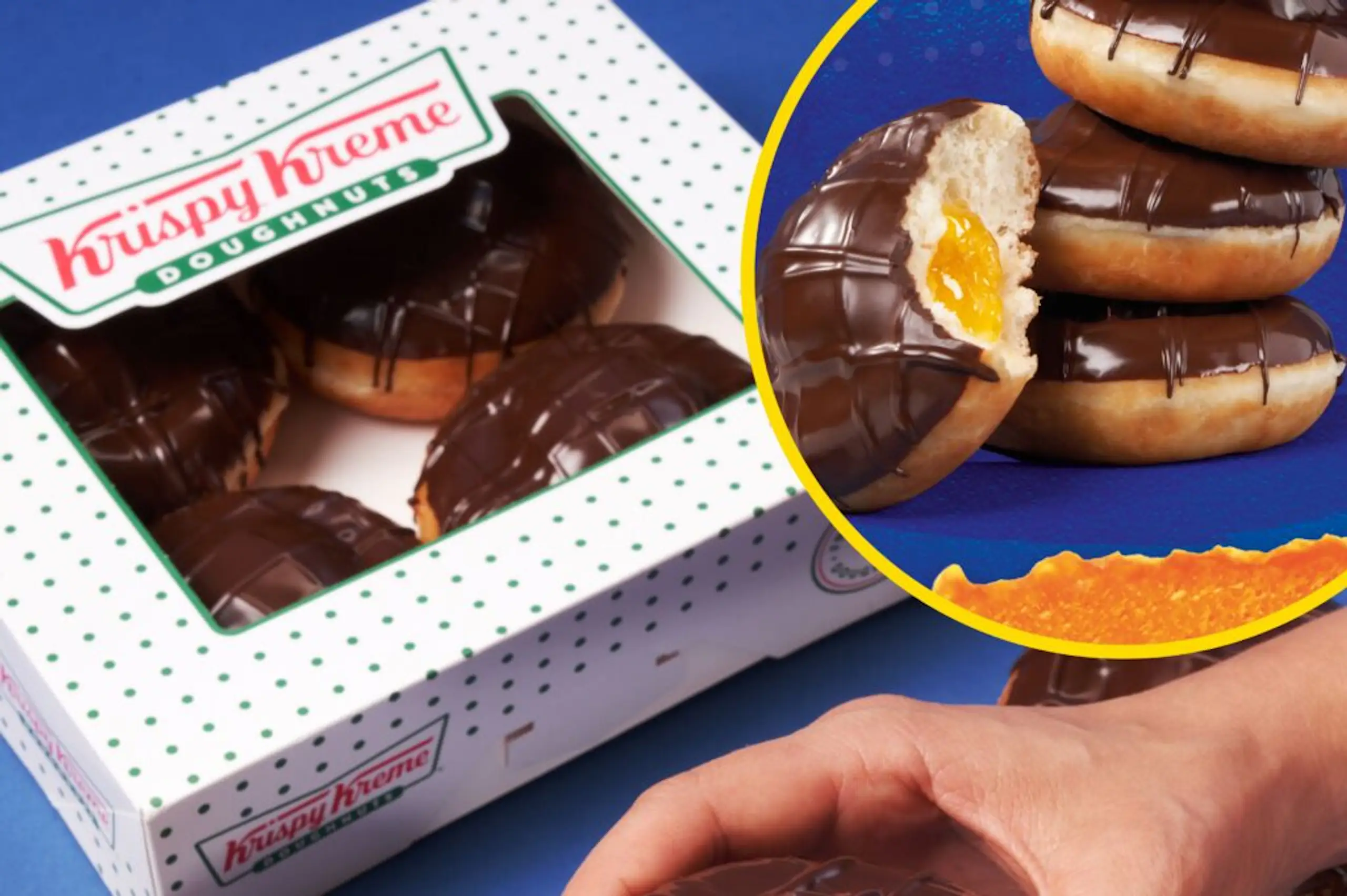 Krispy Kreme and McVitie’s collab to create Jaffanut