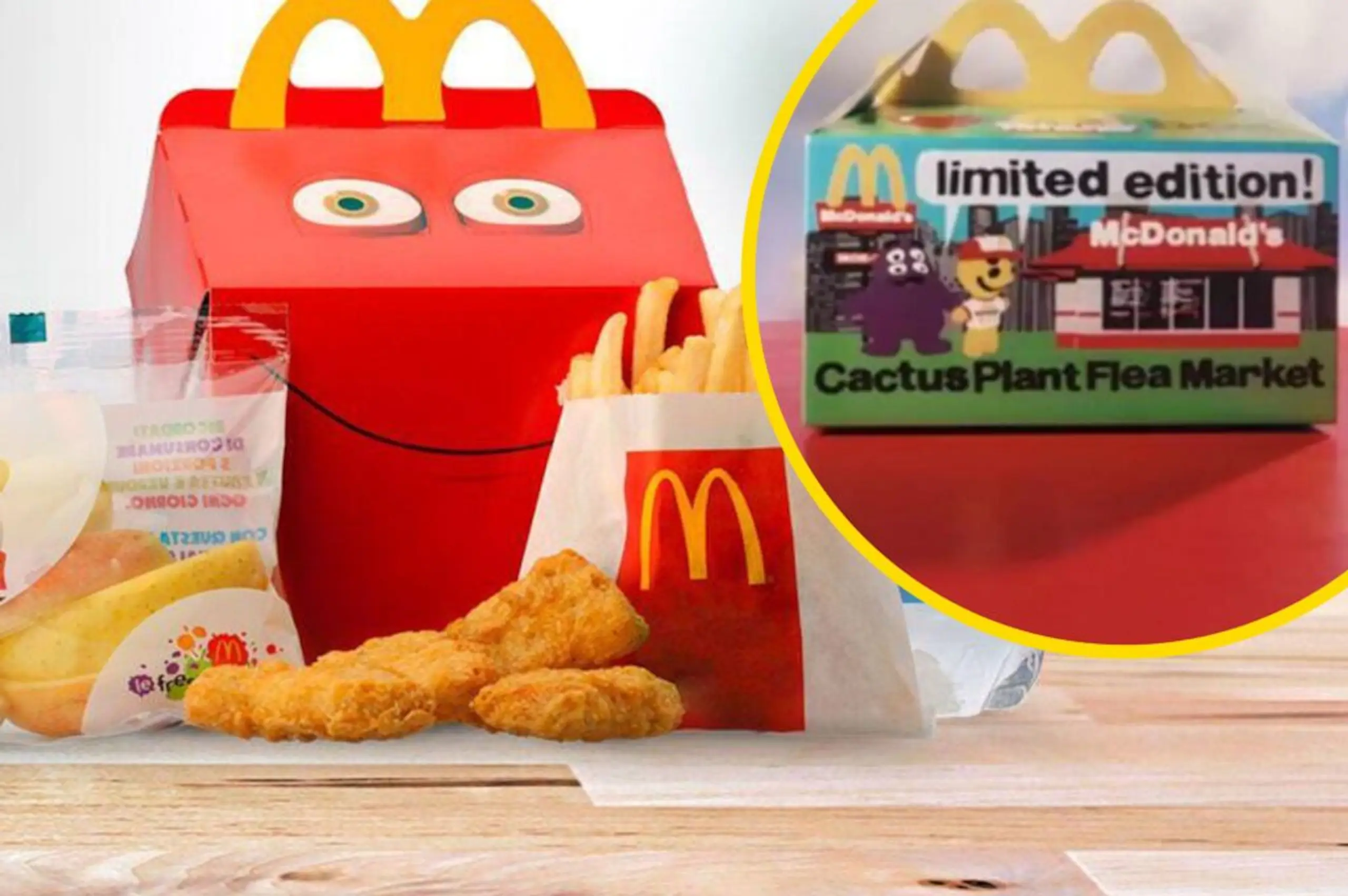 McDonald’s is bringing out adult Happy Meals for a limited time