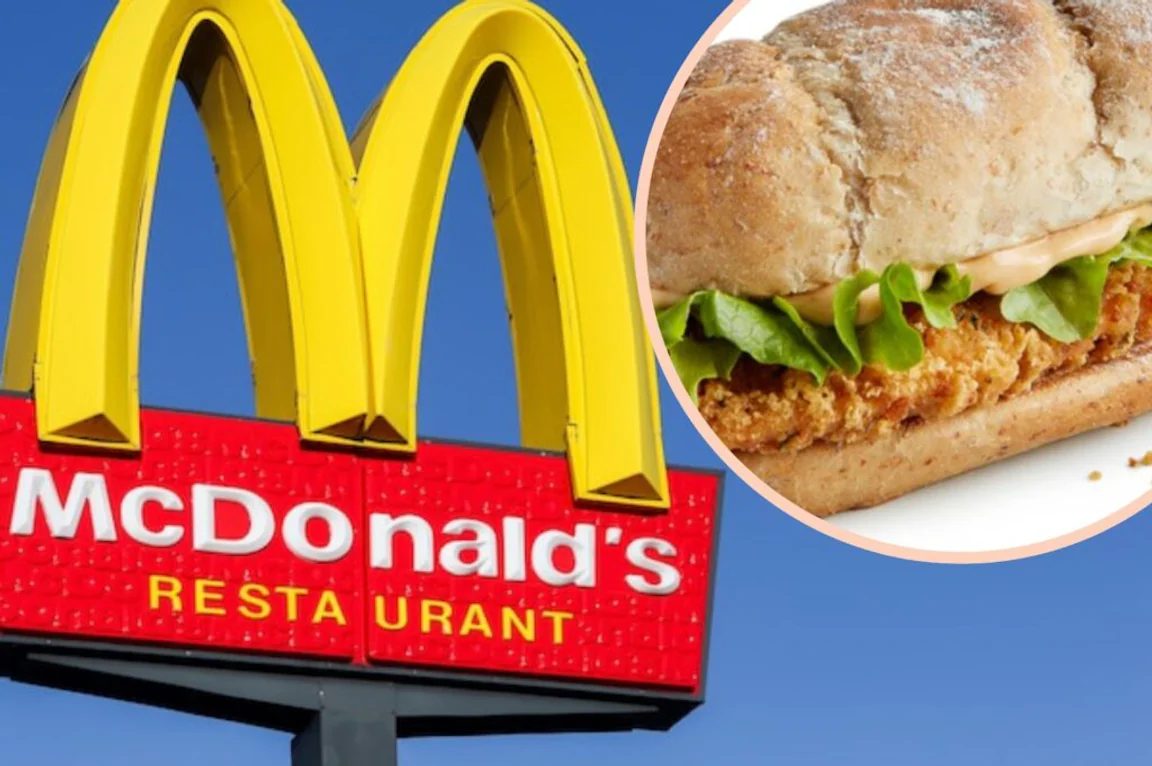 McDonald’s Chicken Legend axed as new menu drops