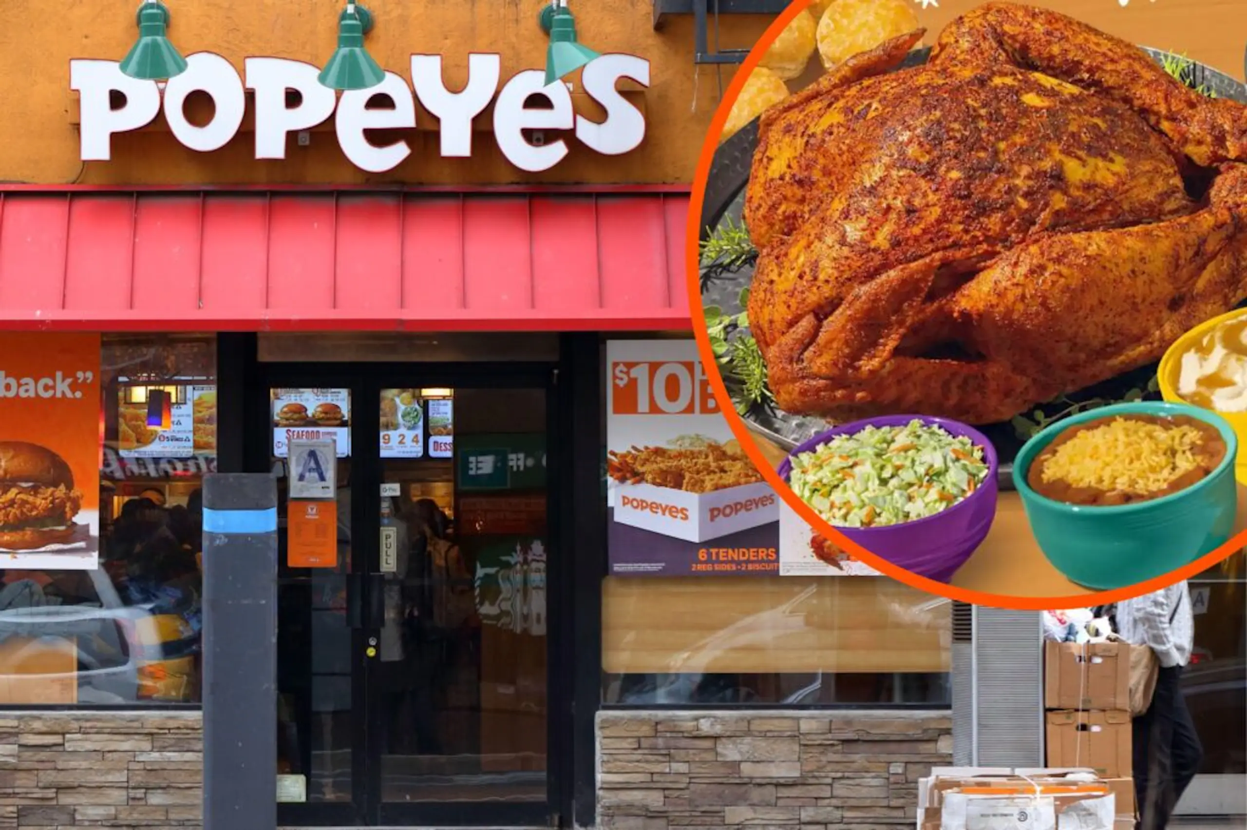 Popeyes is bringing back its cajun-style Thanksgiving turkey with nationwide delivery