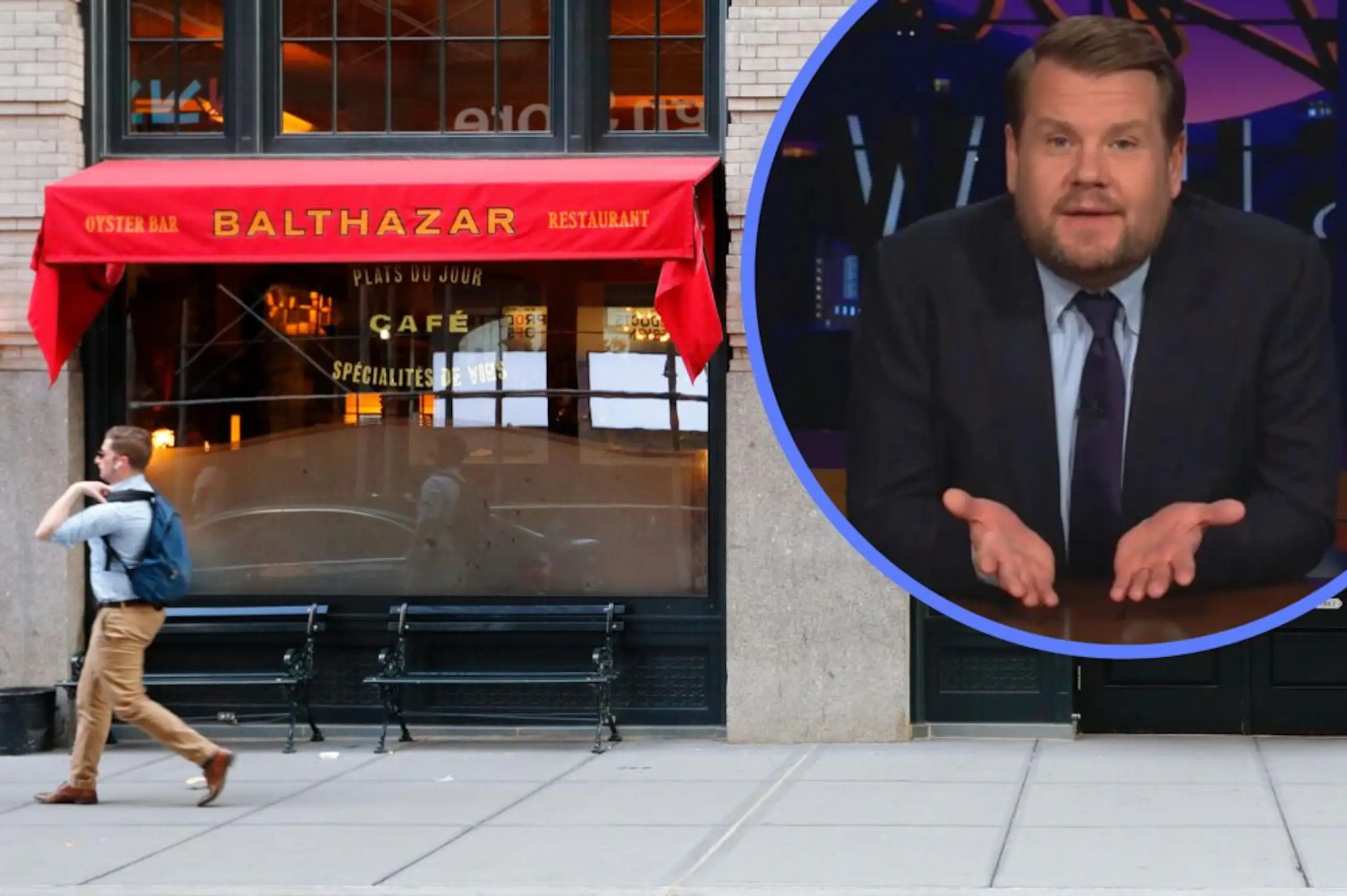 James Corden breaks silence over being banned from New York restaurant