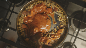 chickpea sweet potato curry