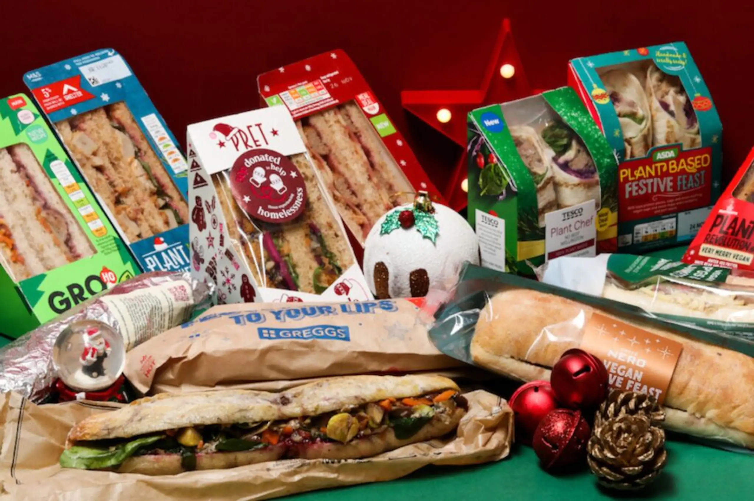 Twisted’s definitive ranking of 2022’s vegan high-street Christmas sandwiches