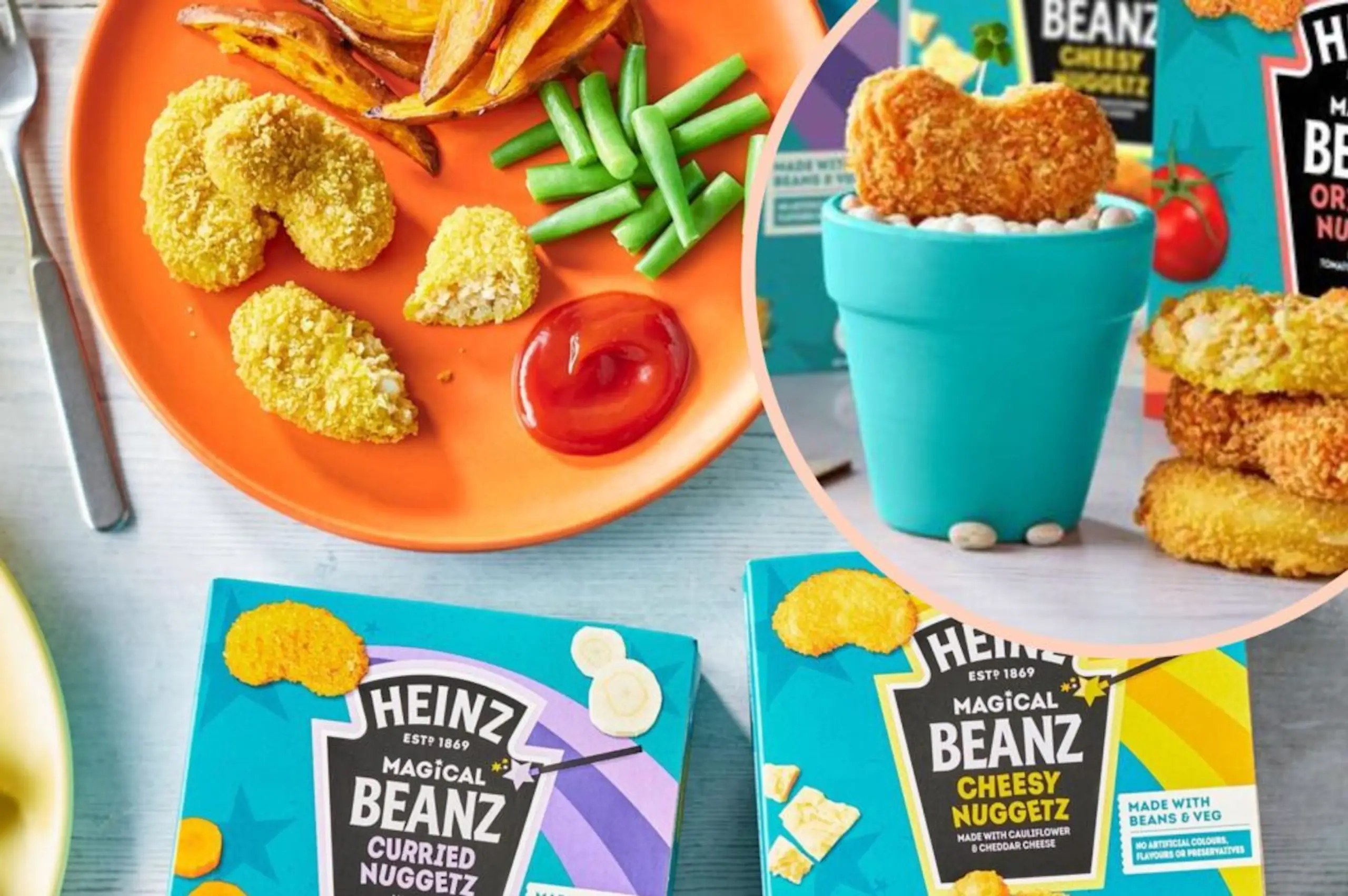 Heinz launches brand new beany nuggets