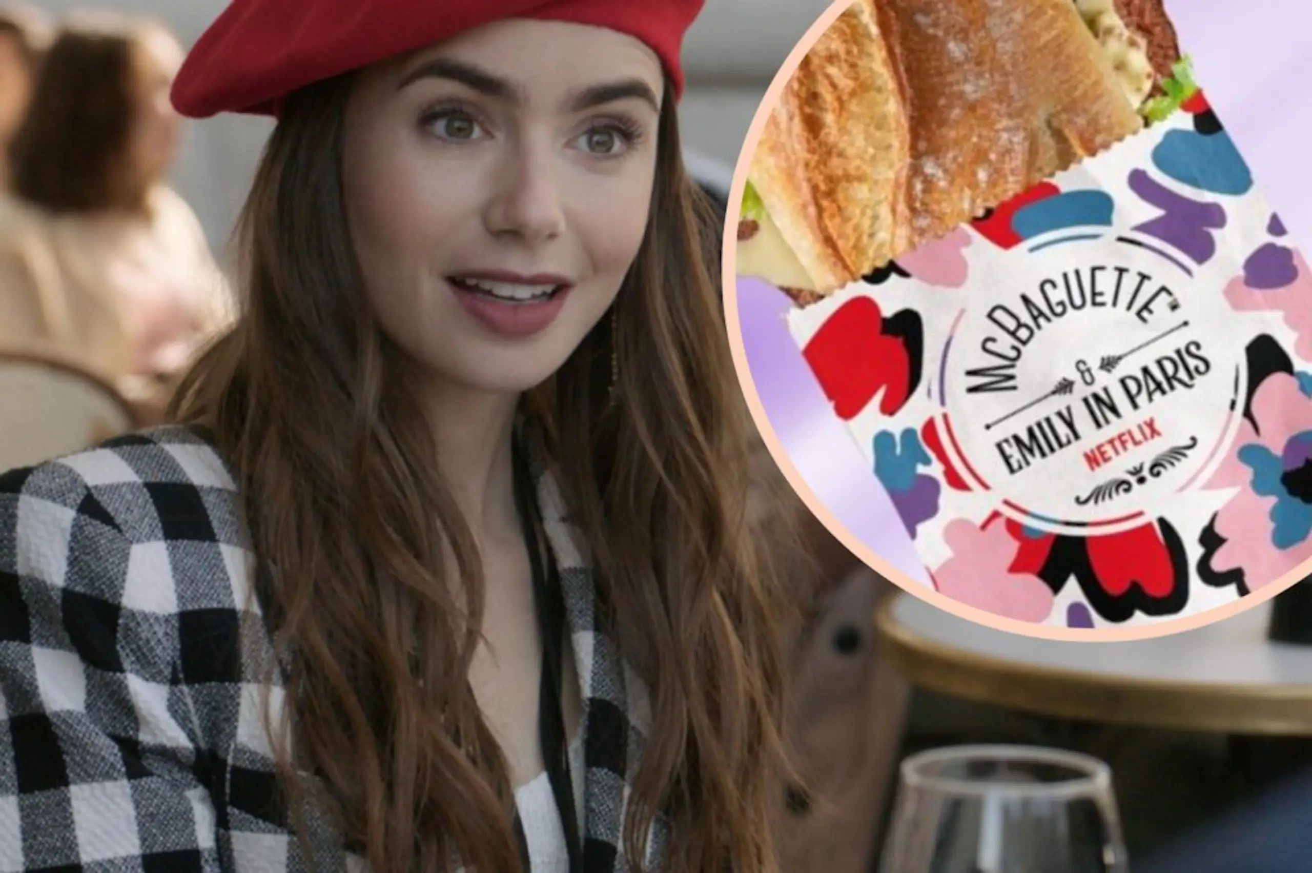 McDonald’s is selling a McBaguette as seen on Emily In Paris