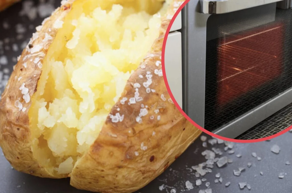 Chef’s ingenious teaspoon trick will shave 20 minutes off a baked potato’s cooking time