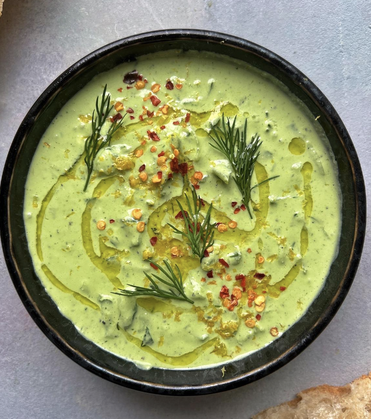 how to cook wild garlic recipe vegan dip