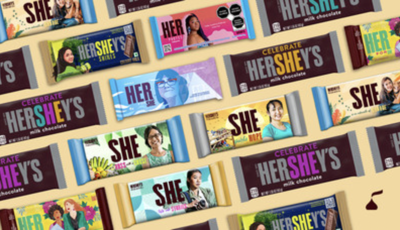 boycott hersheys international womens day wrappers