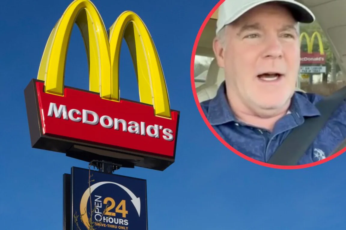 This guy is eating nothing but McDonald’s every day to ‘lose weight’
