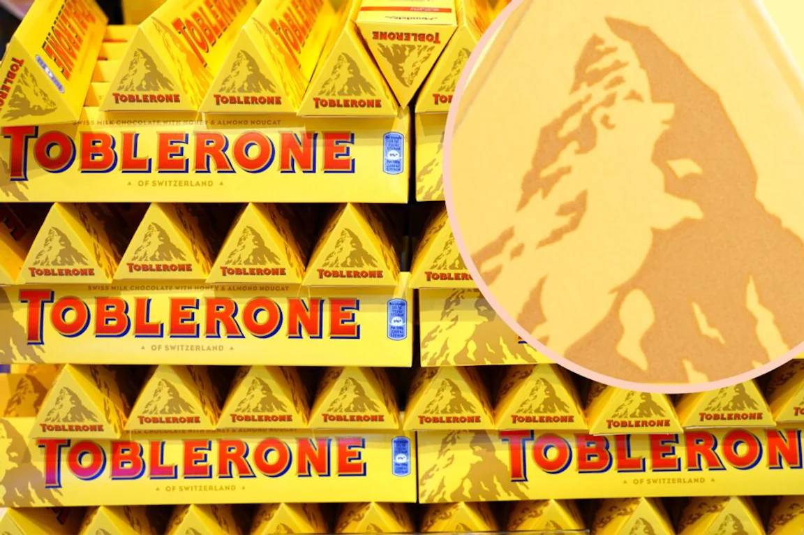 Toblerone banned from featuring mountain logo on packaging
