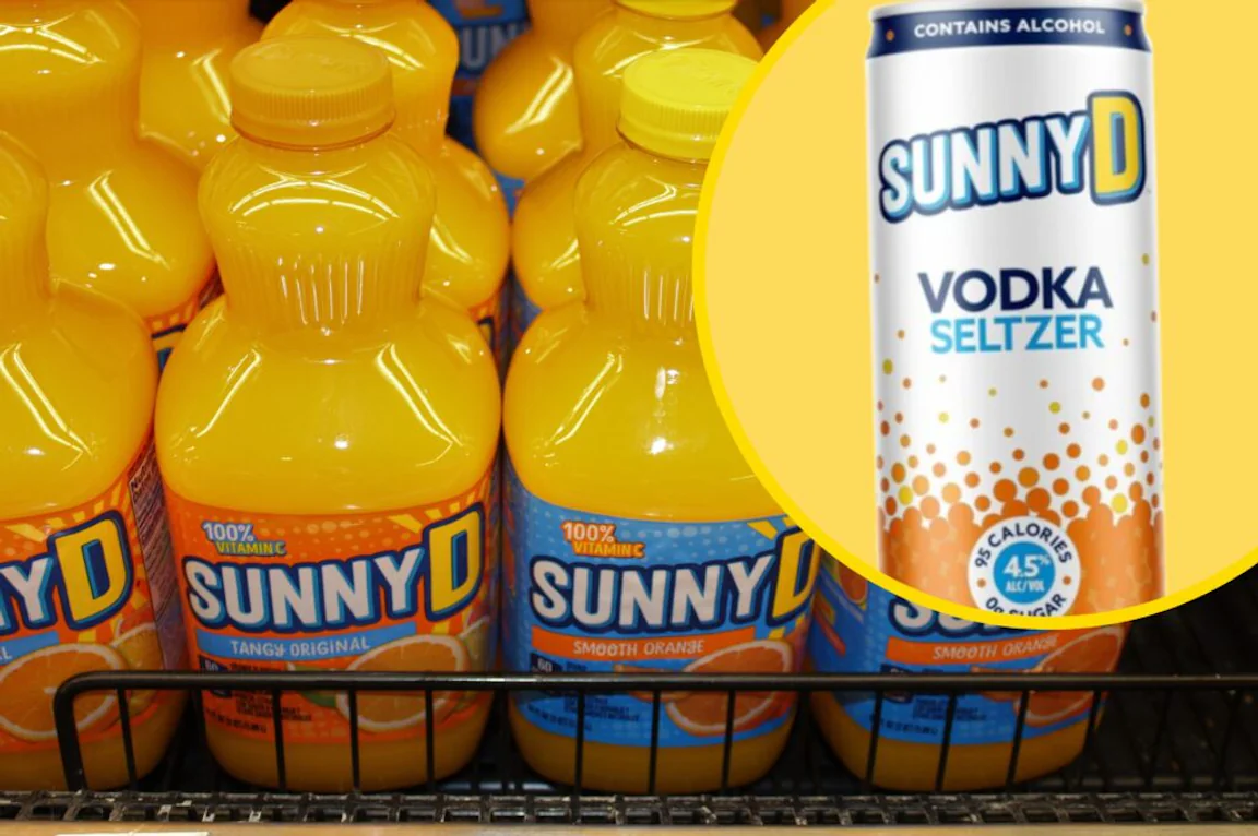 SunnyD just dropped a new alcoholic drink