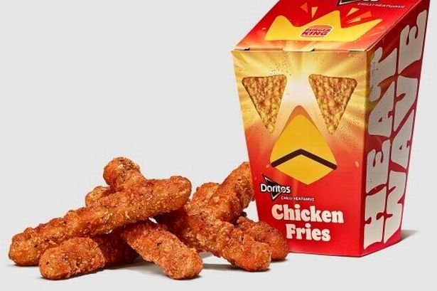 doritos chilli heatwave chicken fries burger king