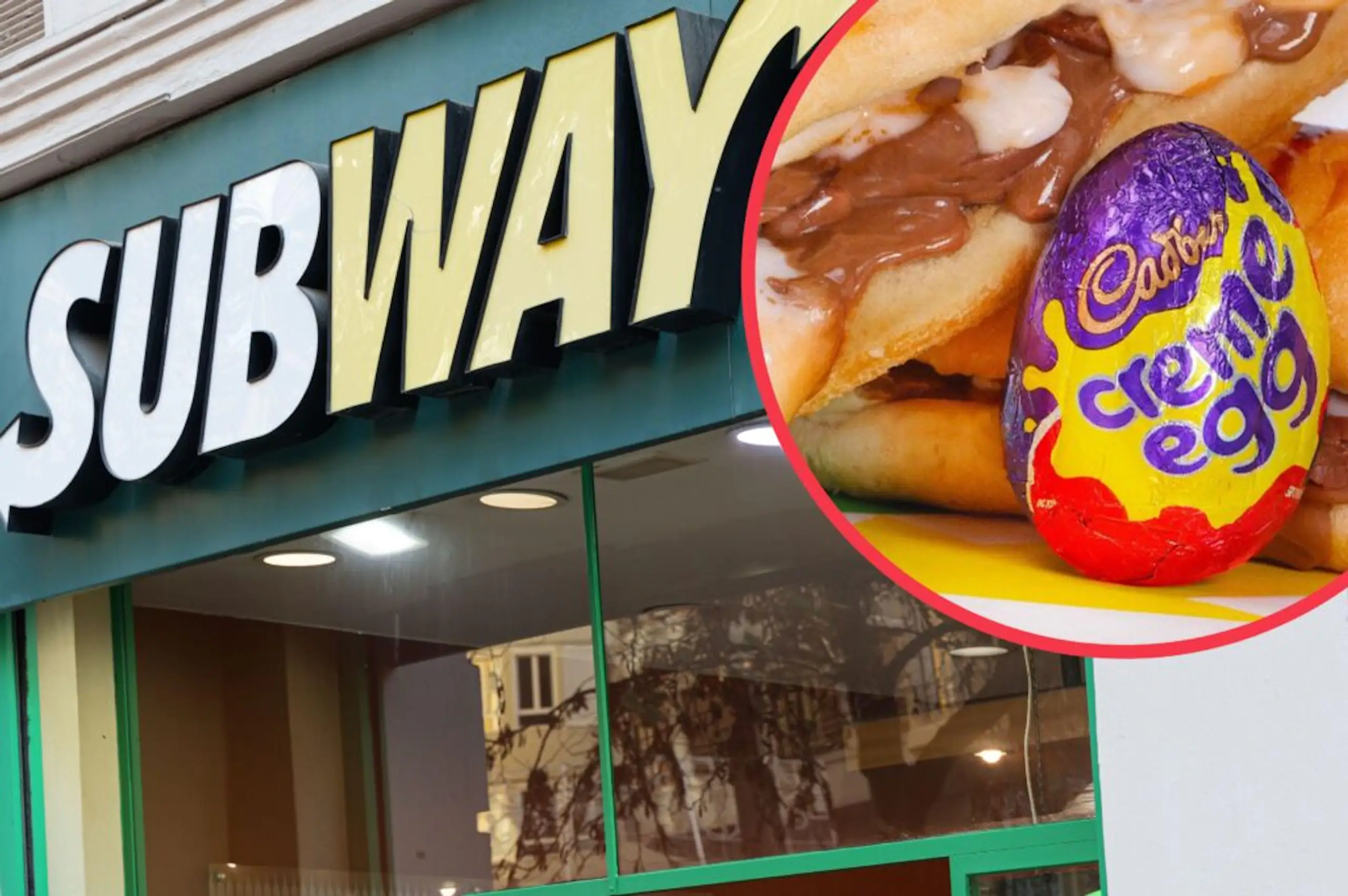 Subway launches a Creme Egg sandwich and OMG