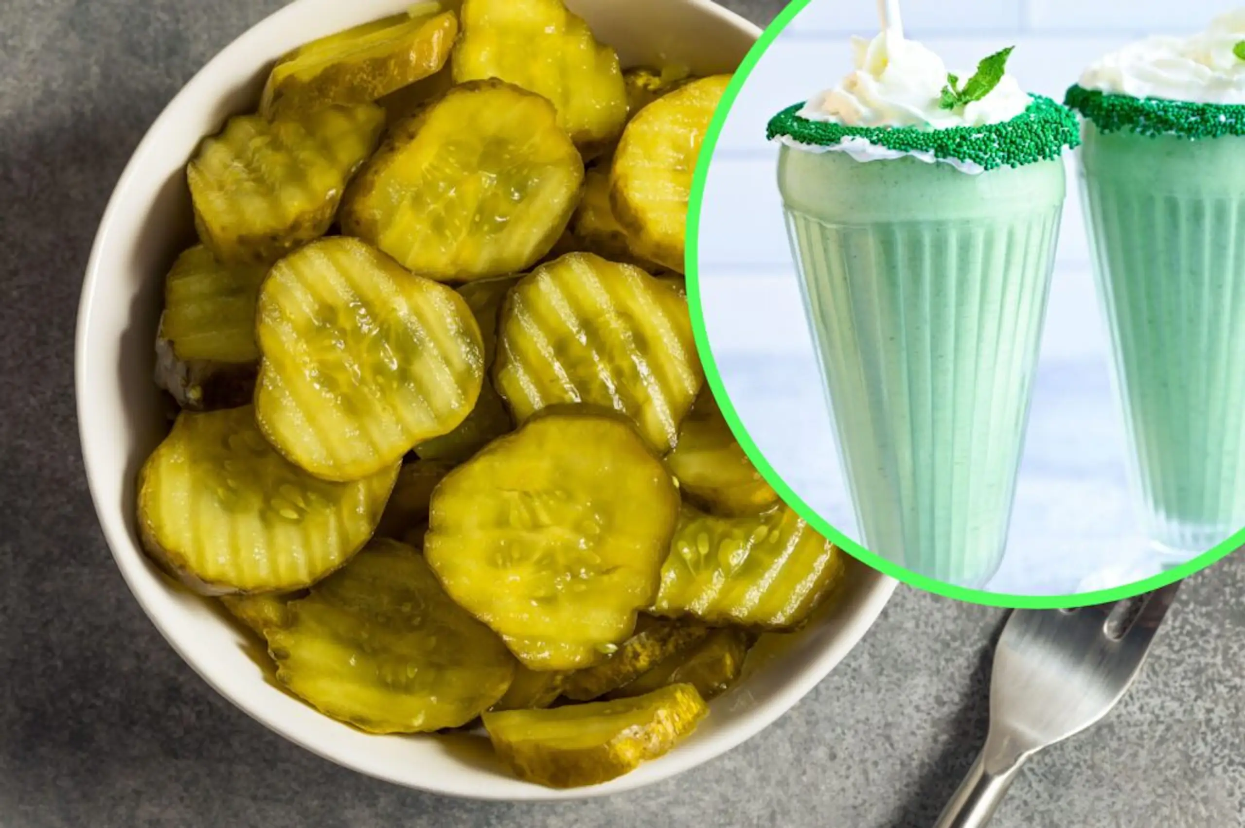 Pickle milkshakes are hitting the internet and we’re not sure how to feel about them