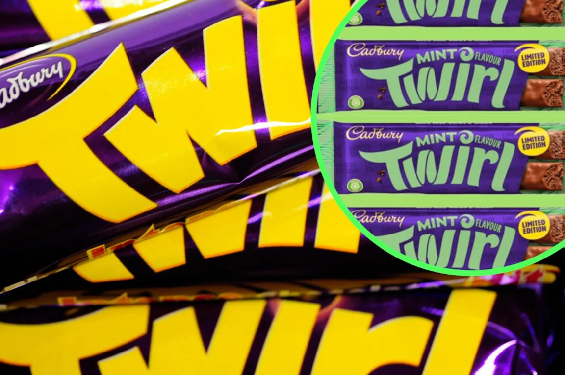Cadbury launches mint flavoured Twirl