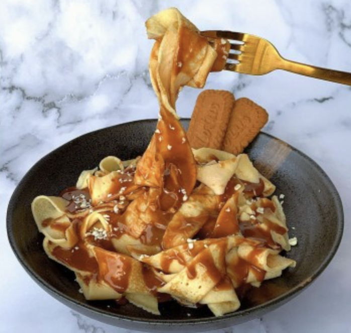 biscoff pasta fettuccine