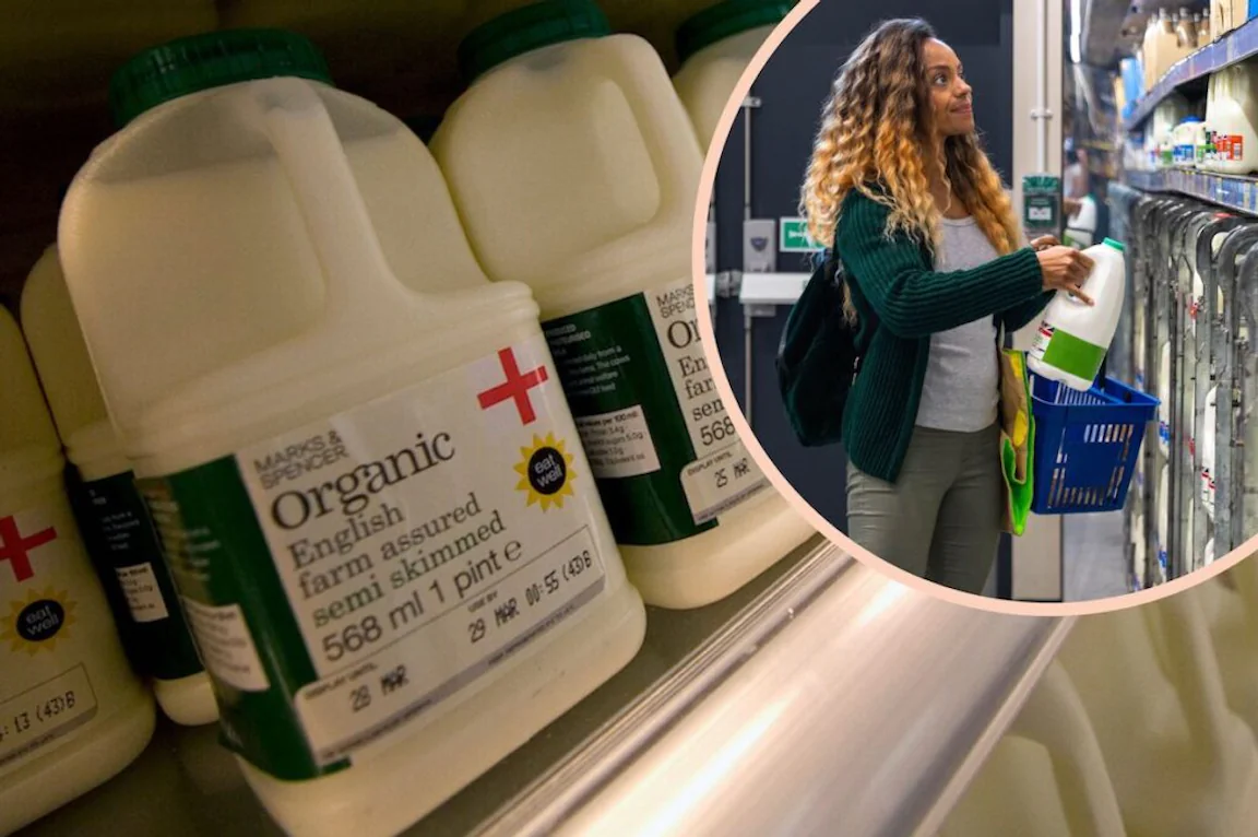 M&S is removing use-by dates on milk