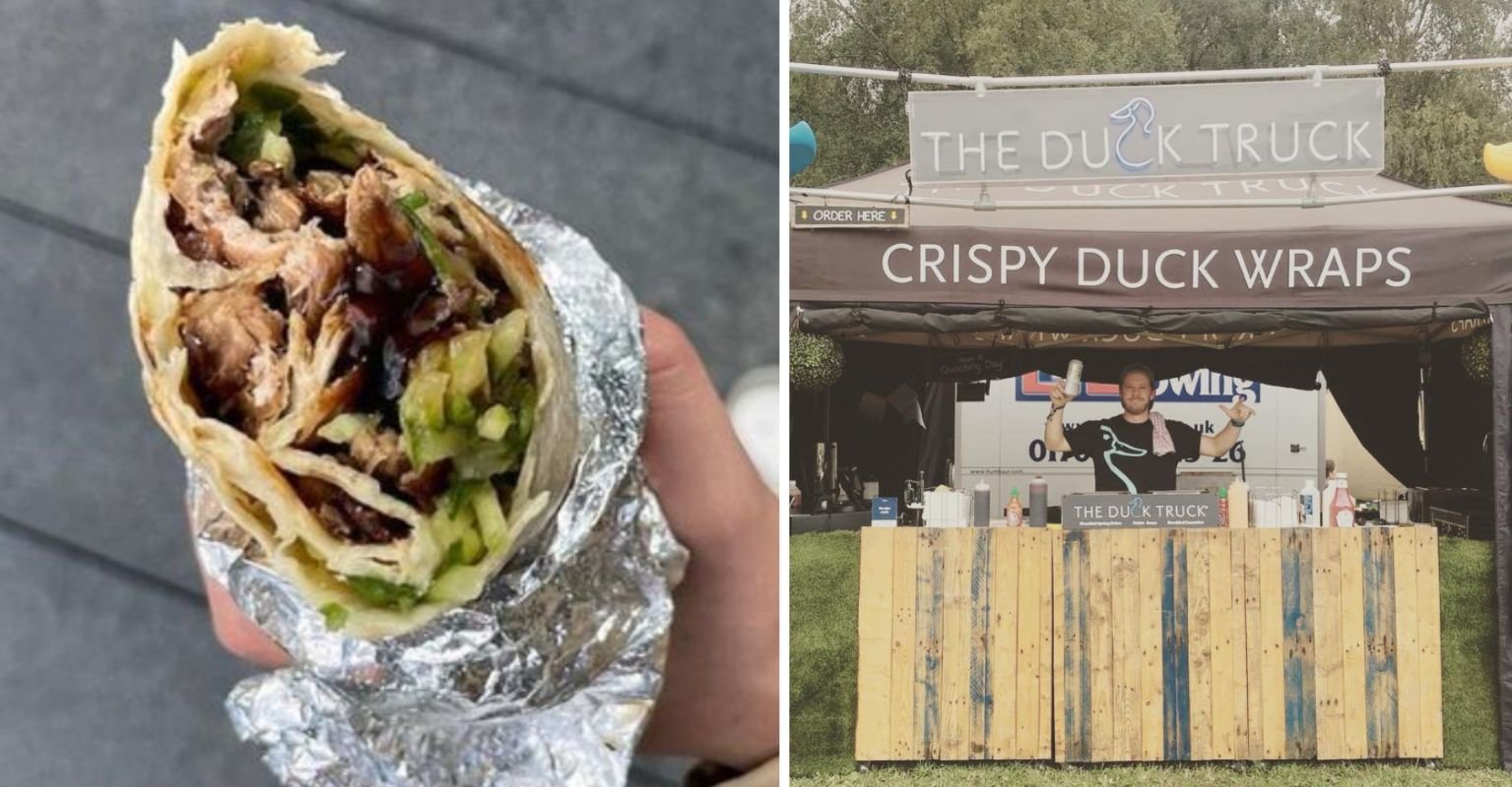 glastonbury festival food what to eat stalls the duck truck