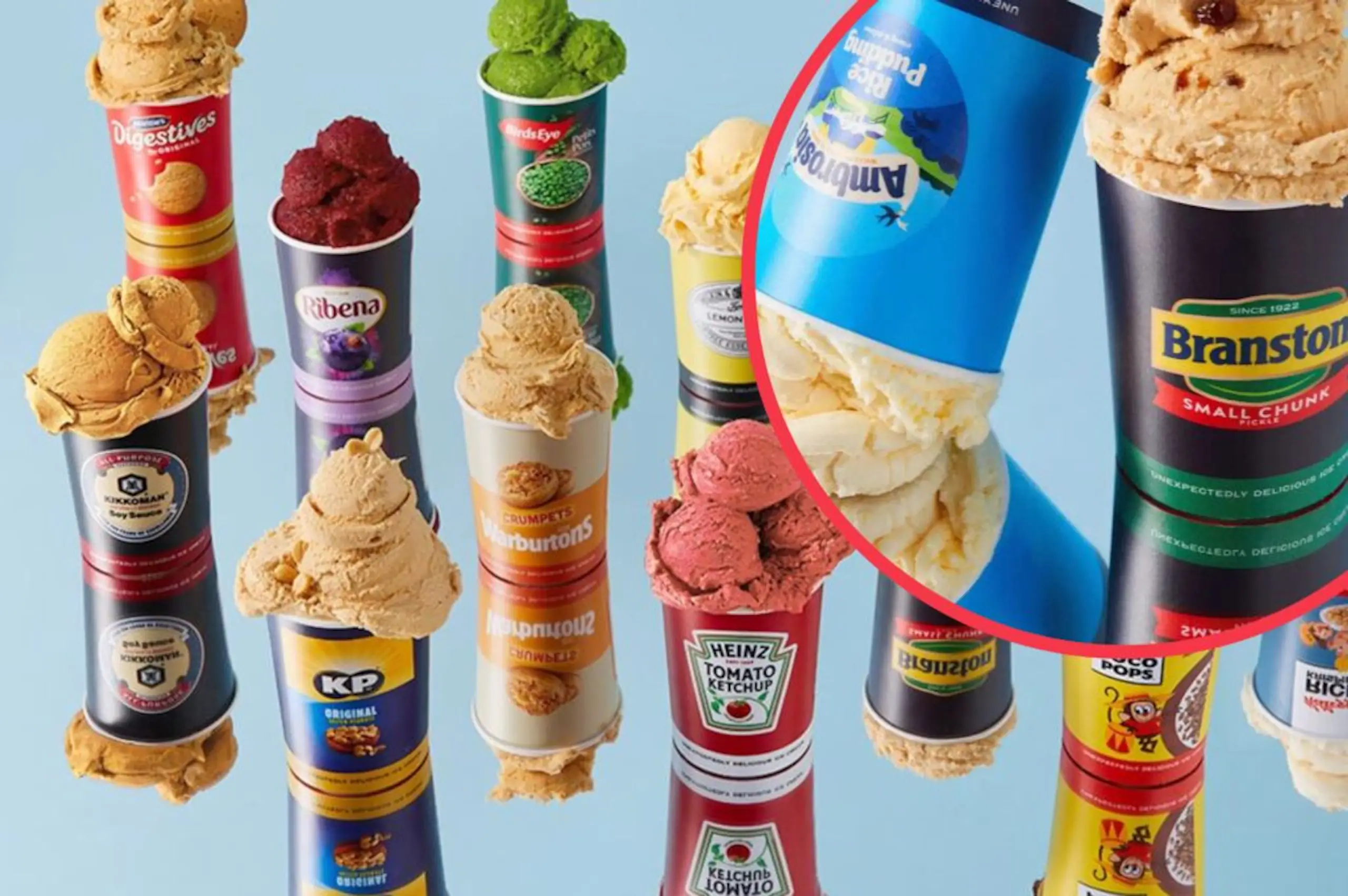 Quirky ice cream pop-up returns to London with pickle and ketchup flavours