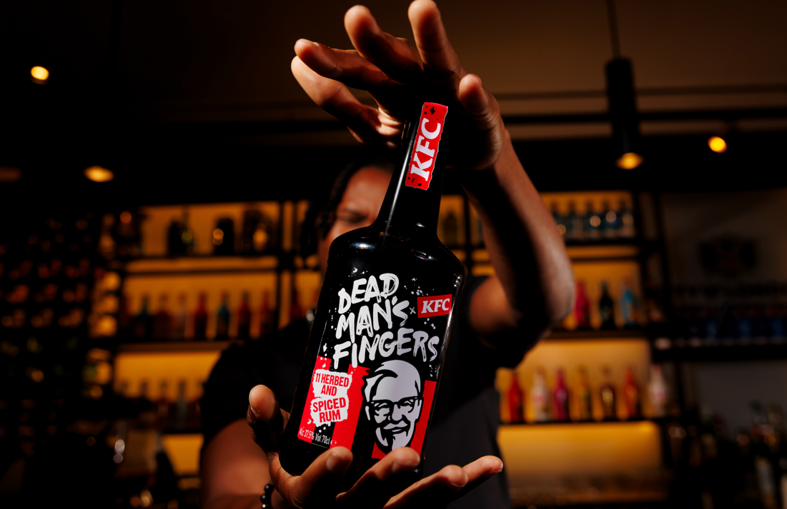 KFC DEAD MANS FINGERS RUM HERBS SPICES