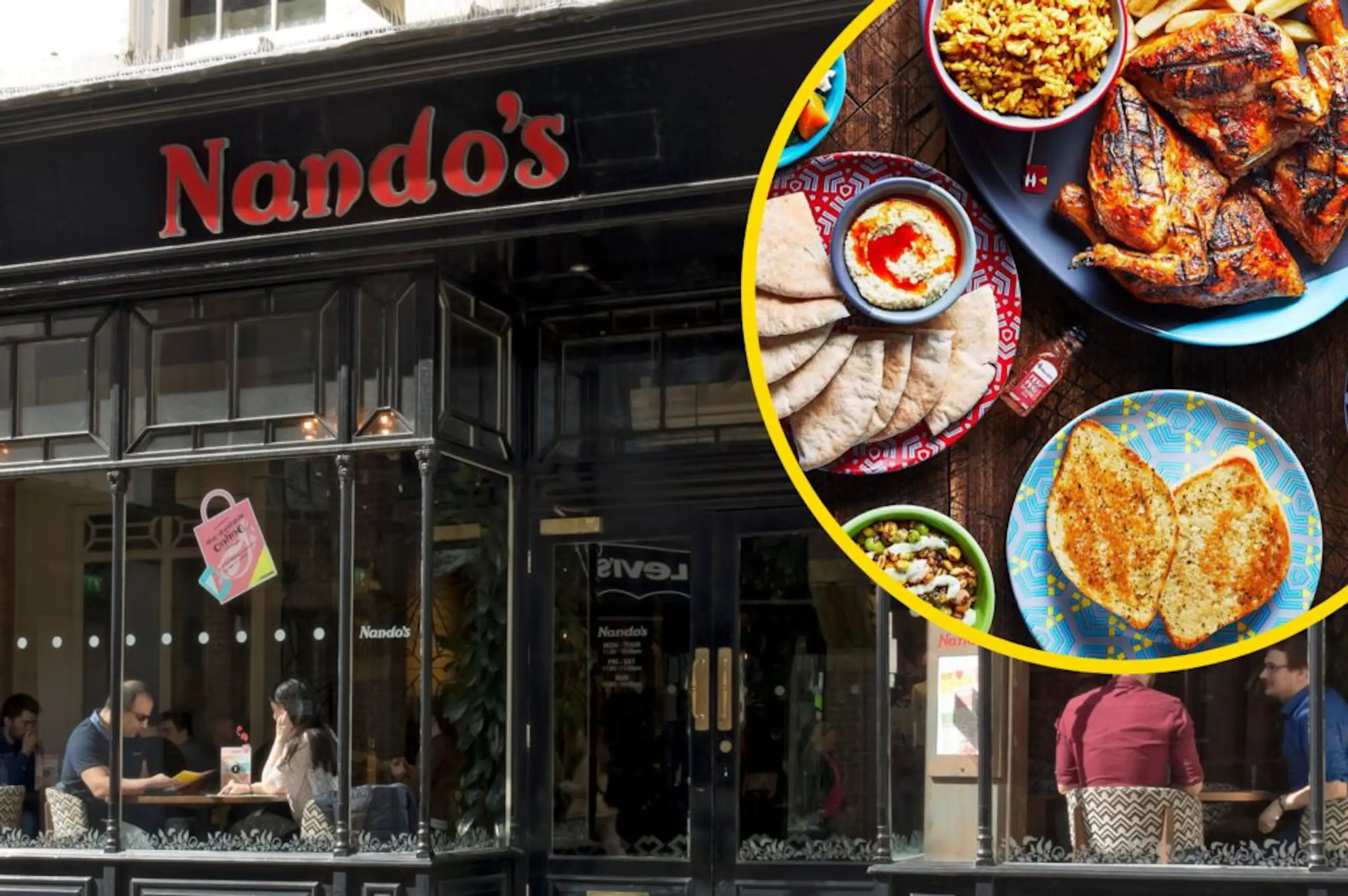 Nando’s is giving away free chicken if you’re picking up exam results