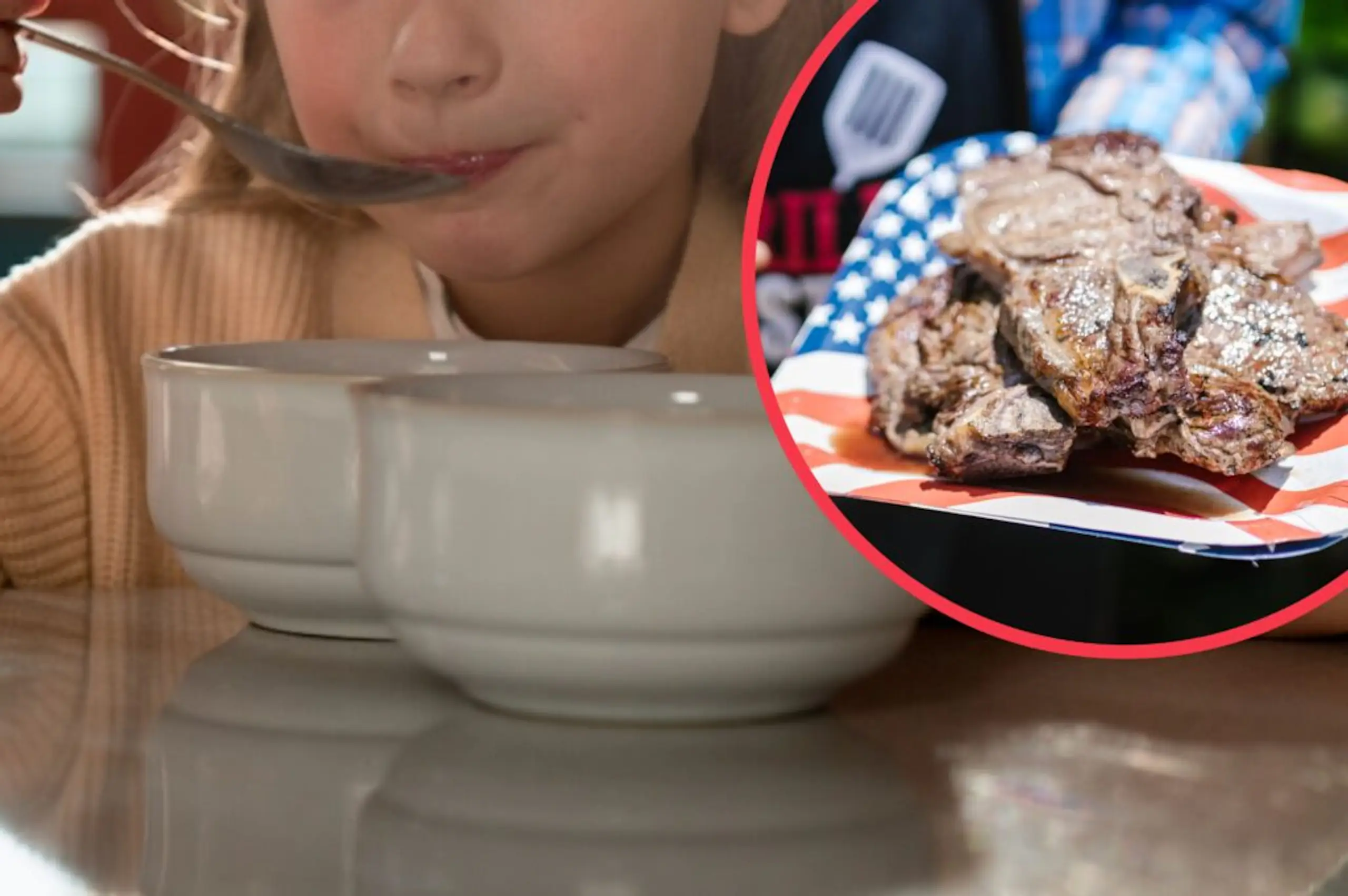 Mum sparks backlash after sneaking daughter’s vegan friend meat