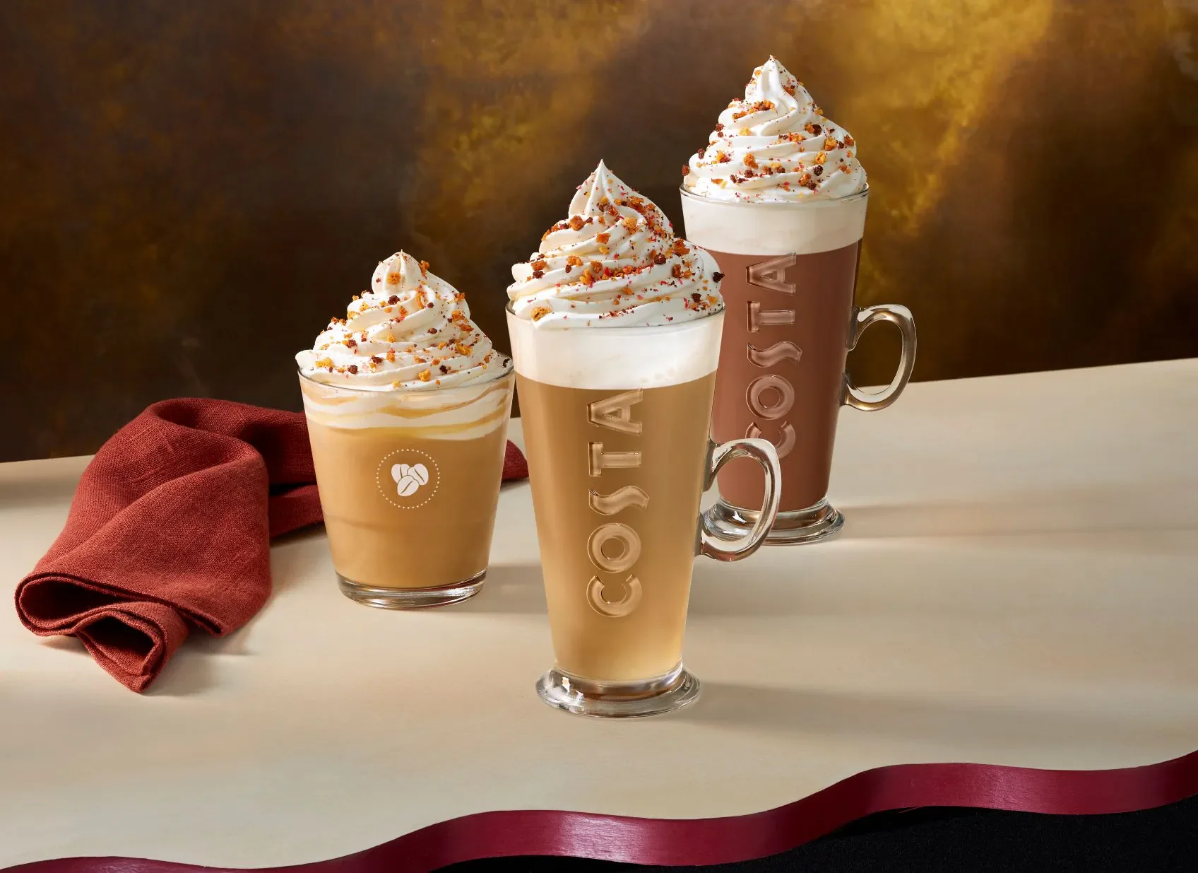 costa coffee autumn menu