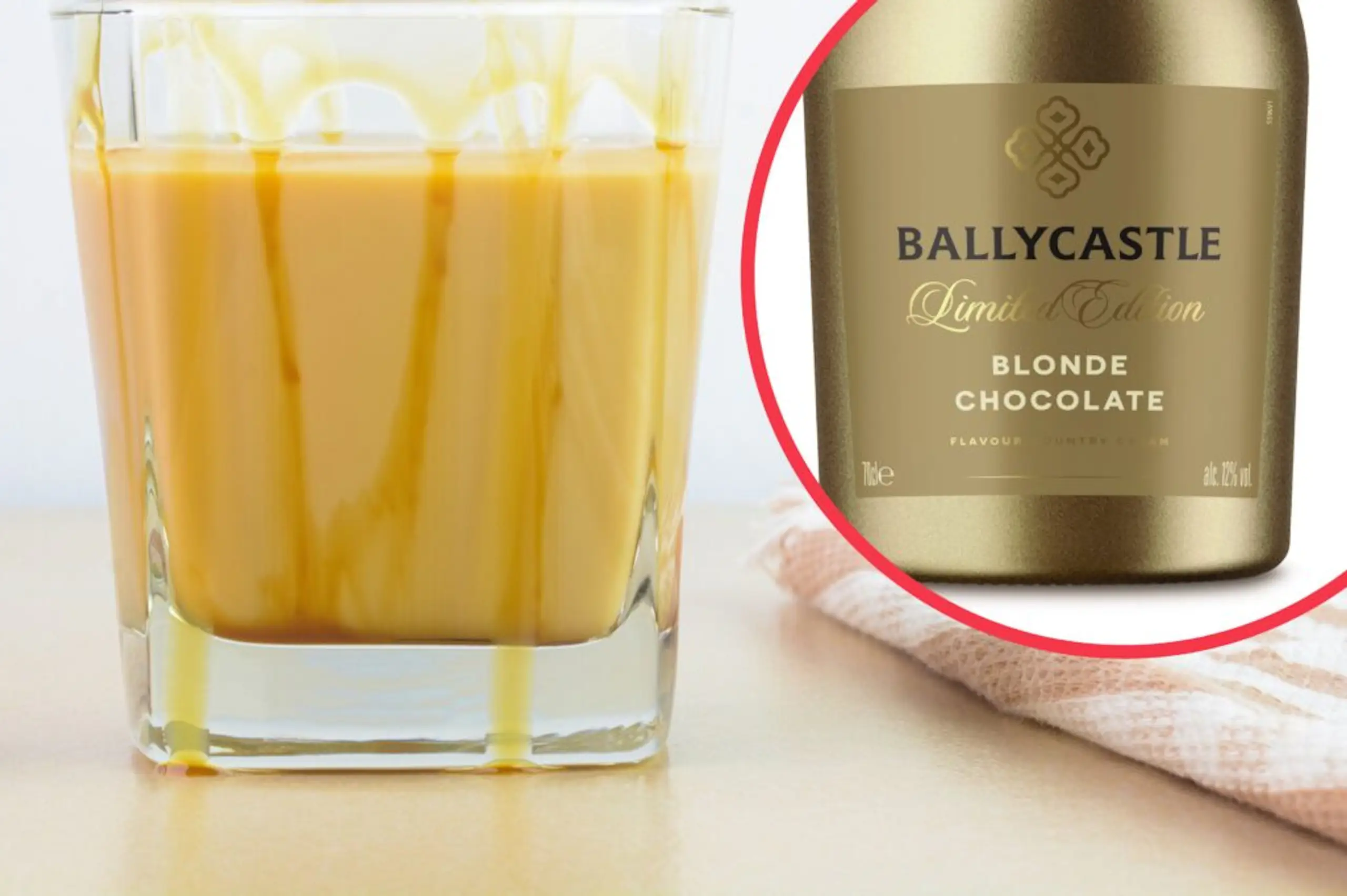 Aldi releases blonde chocolate cream liqueur