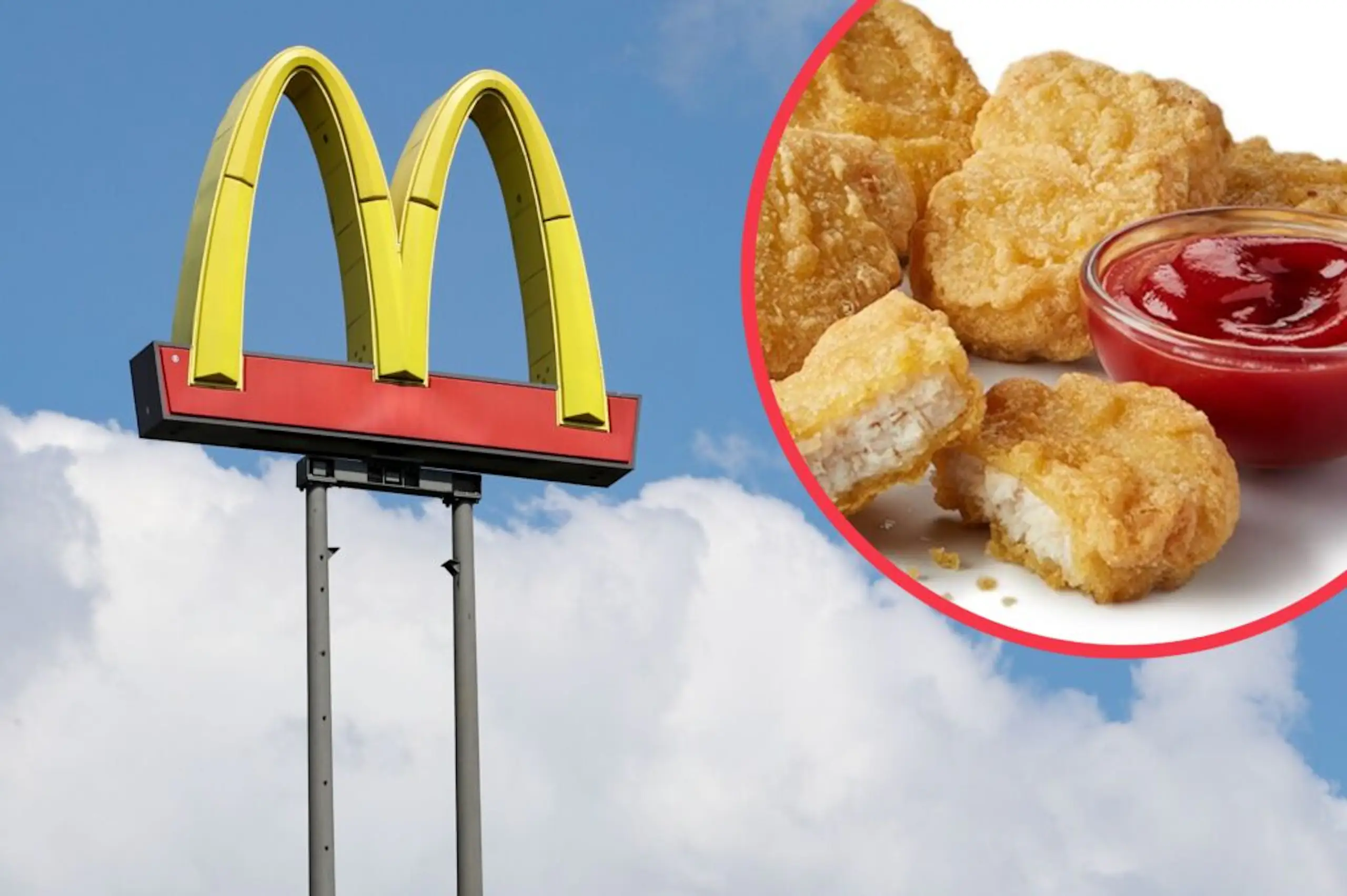 McDonald’s new menu launches today and they’ve supersized their chicken nuggets boxes