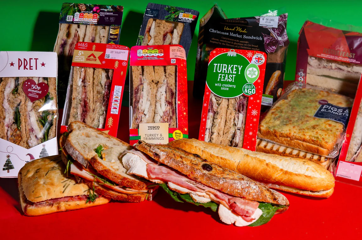 Twisted’s definitive ranking of 2023’s high-street Christmas sandwiches