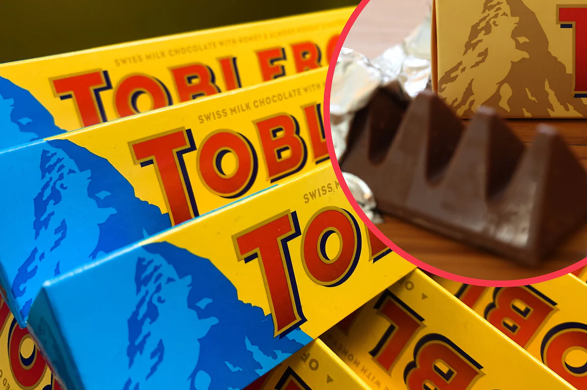 Apparently we've been eating Toblerones wrong this whole time