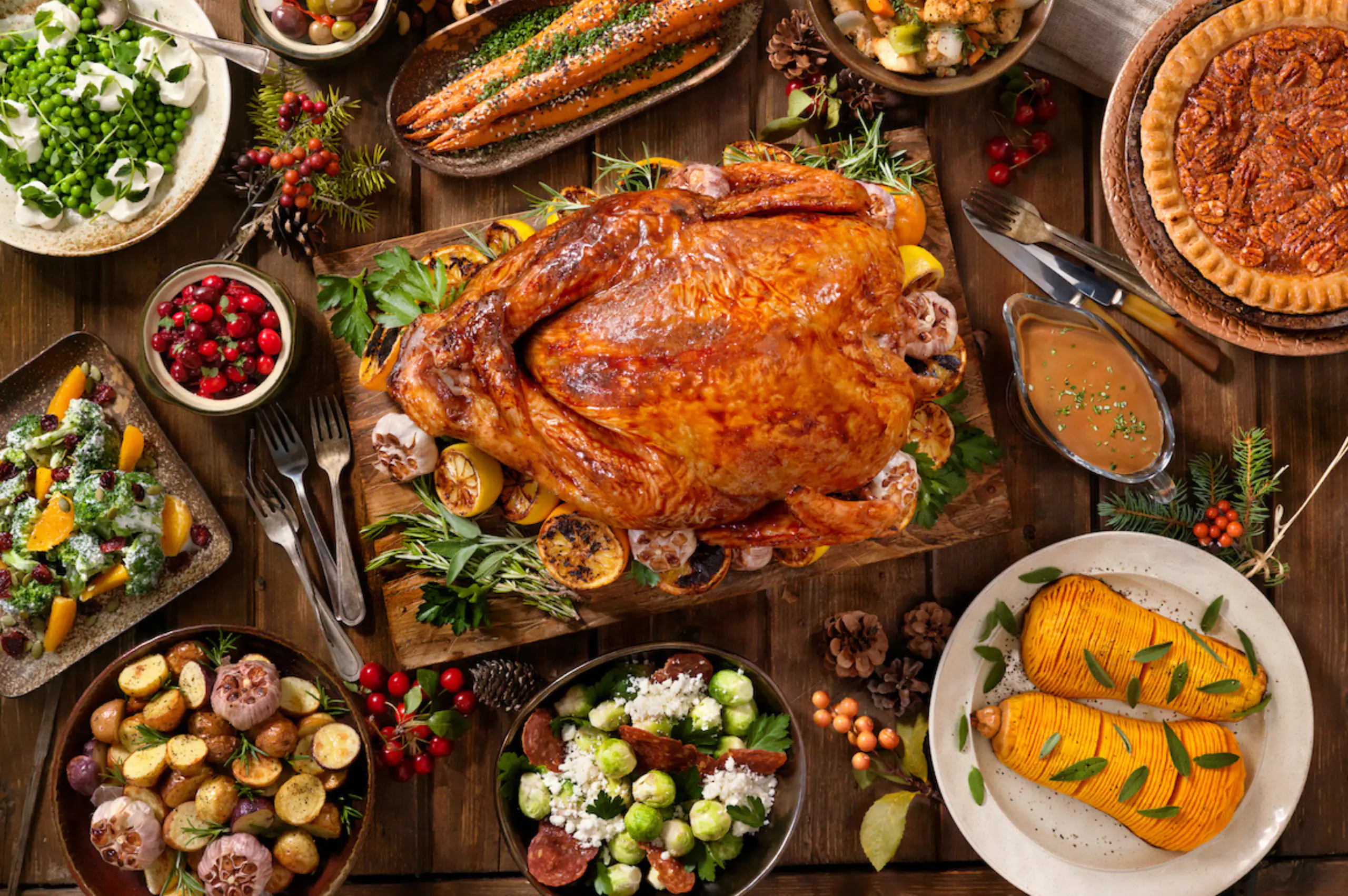 Woman sparks debate after prepping Christmas dinner a month early