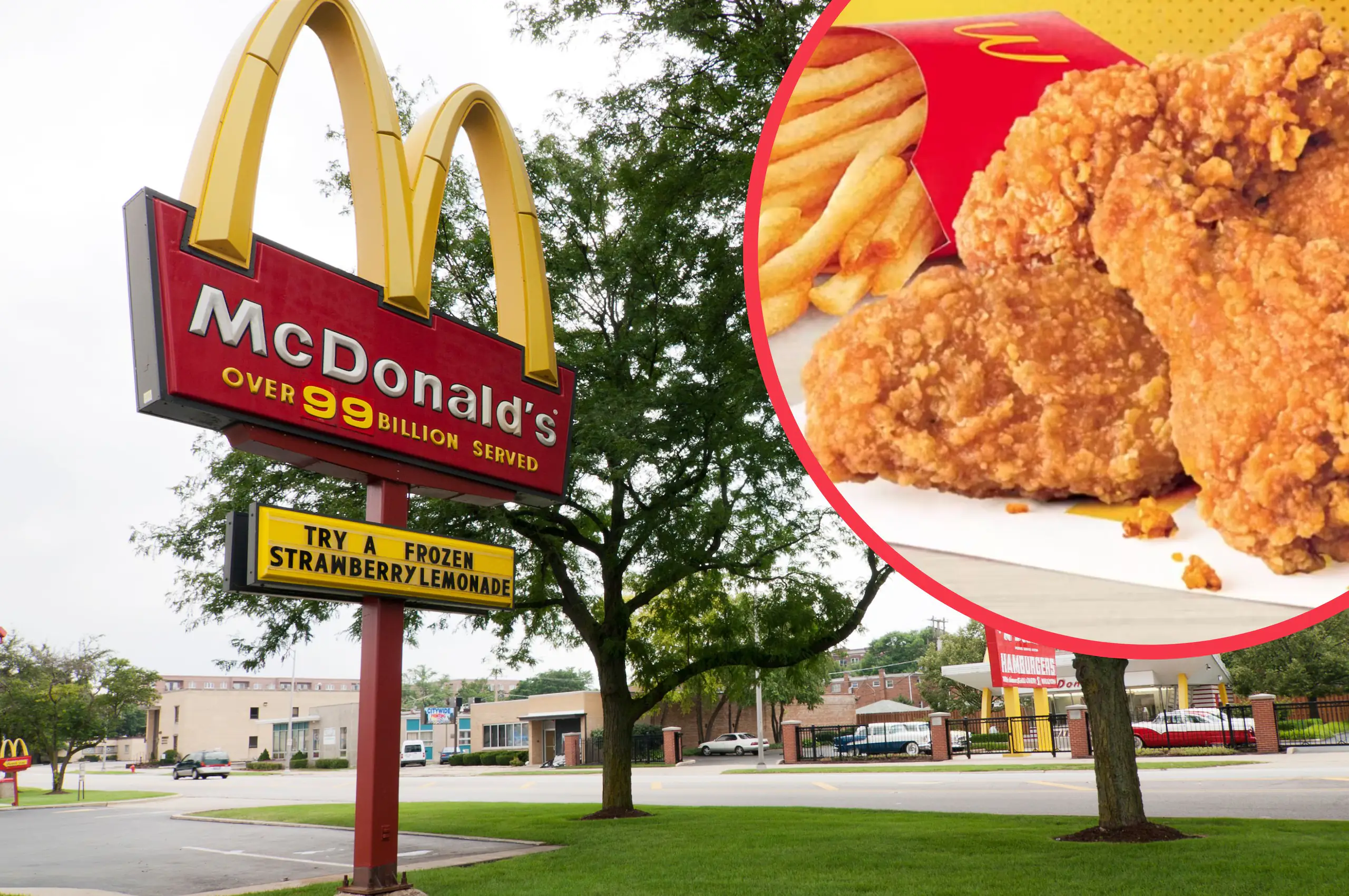 We just discovered McDonald's sells hot wings abroad and we're so jealous