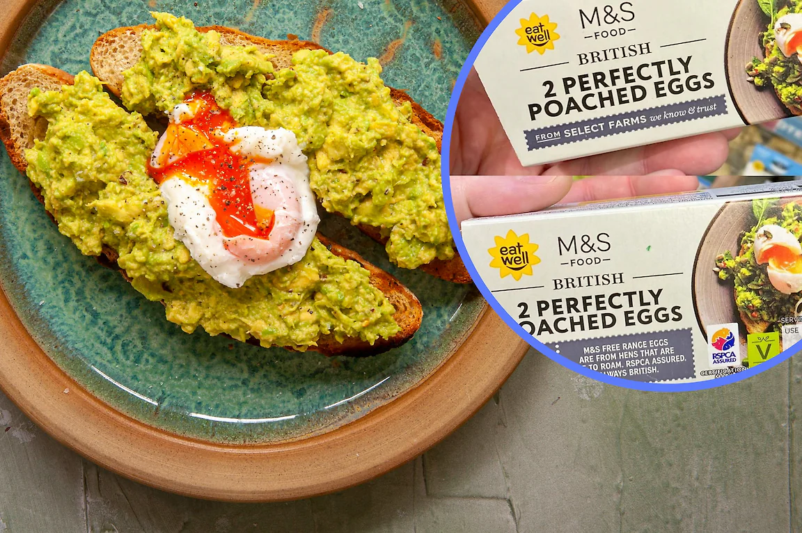 M&S is now selling pre poached eggs, and it's causing a stir